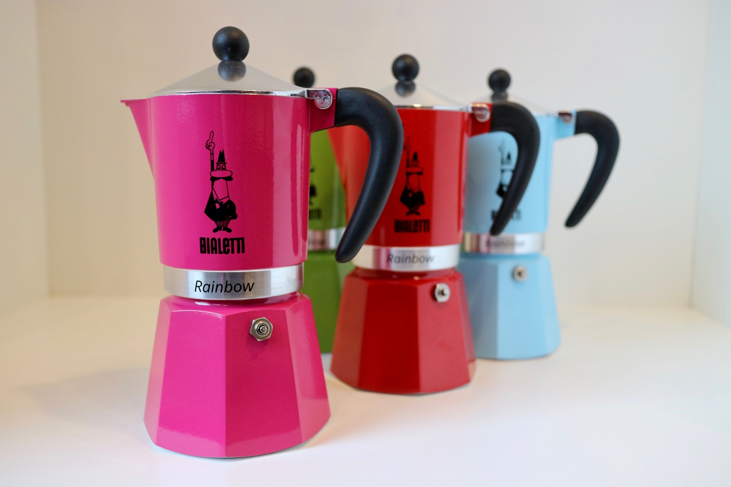 Cafetière Bialetti RAINBOW 6 tasses - Fuschia - MAPALGA CAFES